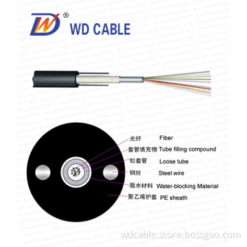 12 Core Single Mode Optical Fiber Cable (GYXTW)